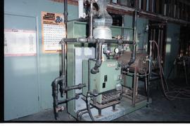 Open House 1986; boiler and piping [2 of  2 photographs]