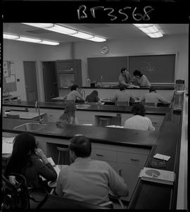 BCVS image of Basic Training Skills Developement (BTSD) students sitting in a laboratory with an ...