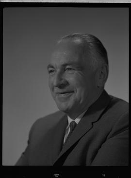 Turnbull, Malcolm (Mac), Stores Manager, Staff portraits 1965-1967 (E) [4 of 5 photographs]