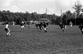 BCIT's Cougar Rugby sports team playing a game on the BCIT sports field. BCIT Recreation [11 of 1...