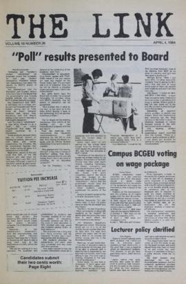 The Link Newspaper 1984-04-04