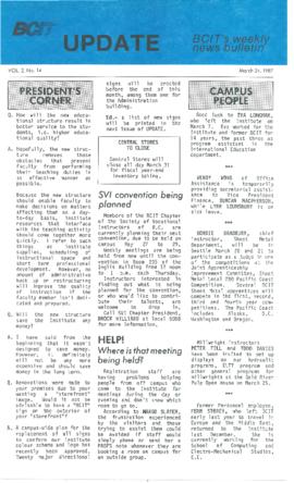 BCIT Update 1987-03-24