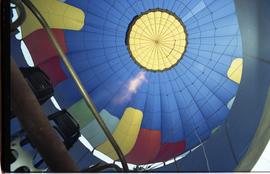Open house 1992; inside of hot air balloon [photograph 1 of 2]