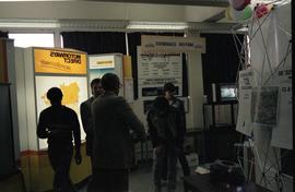 Open House 1986; people viewing motor carriers displays