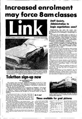 The Link Newspaper 1978-01-25