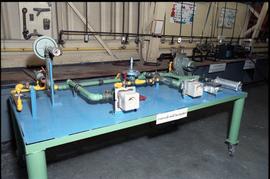 Open House 1986; industrial gas burner display