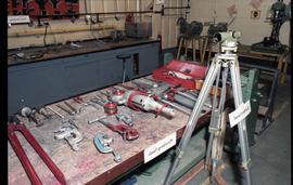 Open House 1986; Piping tools and Building level display