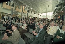 Open House 1998; audience applauding within the Great Hall