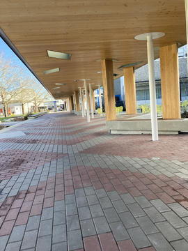 Beedie Plaza [woven paving design]