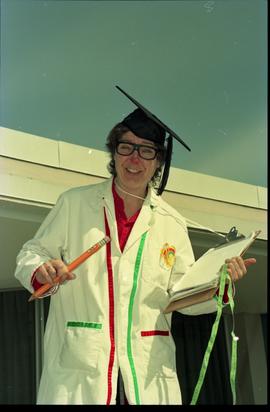 Open House 1998; scientist clown [photograph 1 of 3]