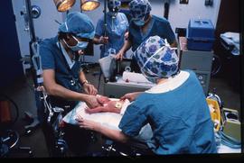 Advanced critical care studies, Health, part-time, critical care, nurses with infant, ca. 1987