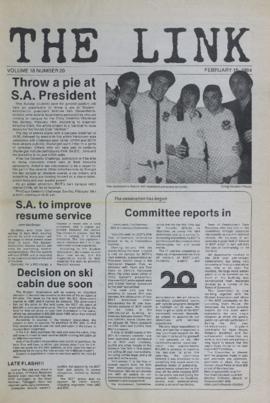 The Link Newspaper 1984-02-15