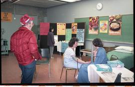 Open House 1986; health displays with public