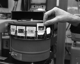 British Columbia Institute of Technology Broadcasting ; 1960s ; photograph projector