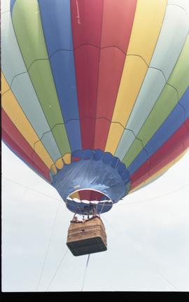 Open house 1992; children in rainbow hot air balloon [photograph  2 of 2]