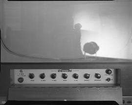 British Columbia Institute of Technology Broadcasting ; 1960s ; Conrac television monitor control...